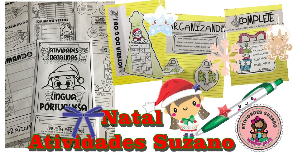 Atividades de Língua Portuguesa: Atividades natalinas 2º ano - Loja  atividades Suzano