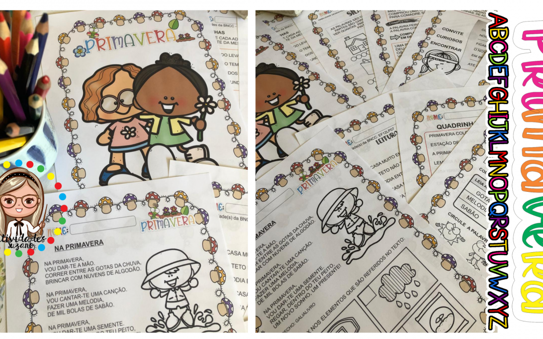 Pacote atividades sobre a primavera 1º ano