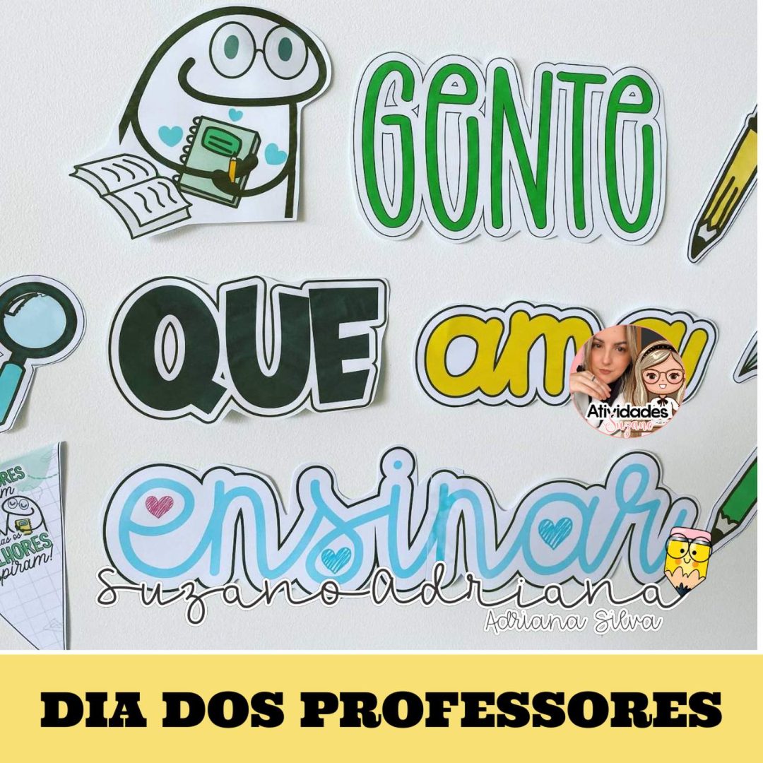 Kit dia dos professores flork