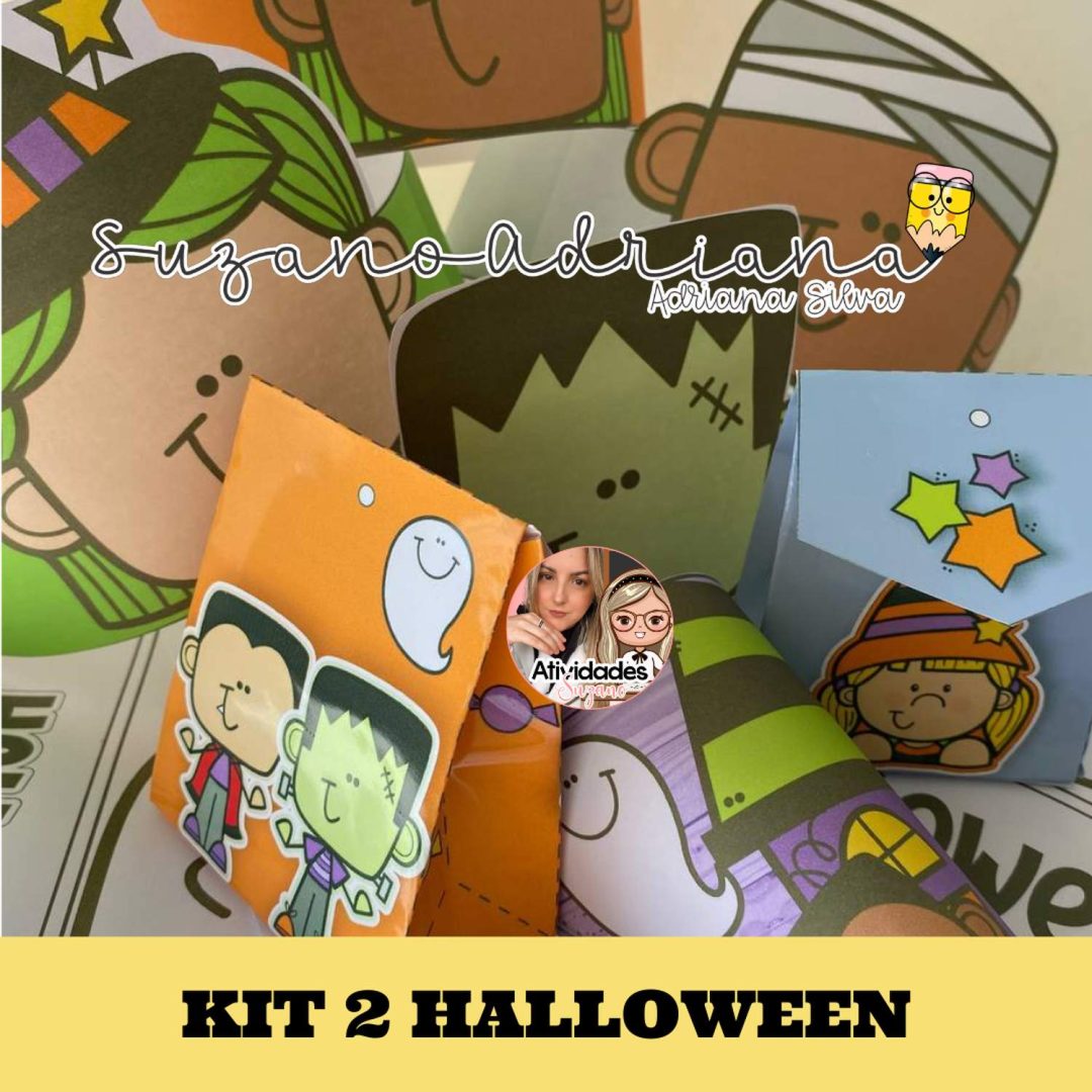 Kit doces e travessuras Halloween
