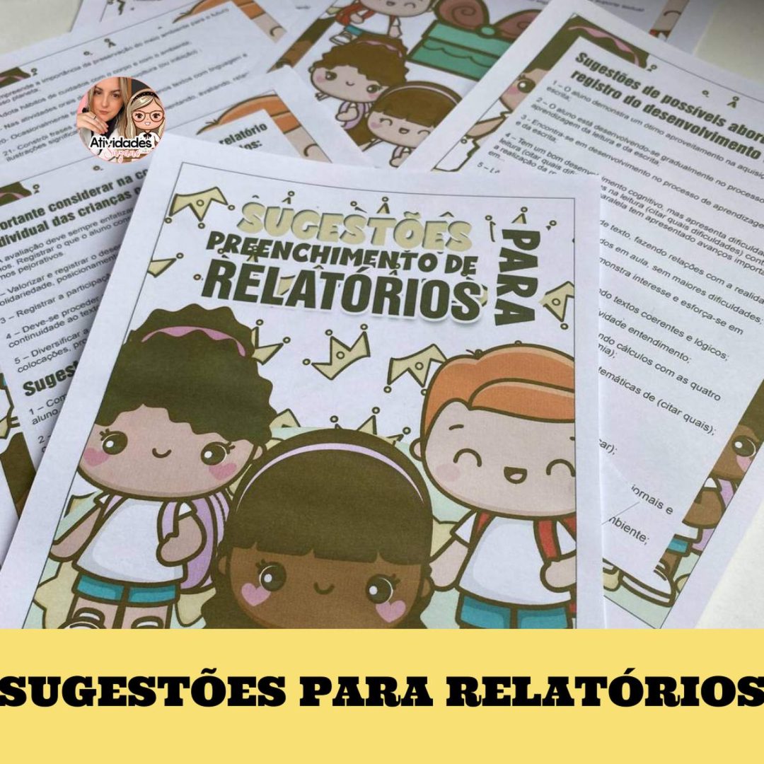 Sugestões para preenchimento de relatórios 1