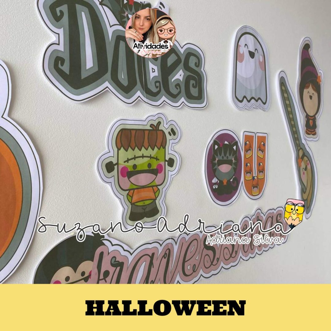 Kit painel Halloween