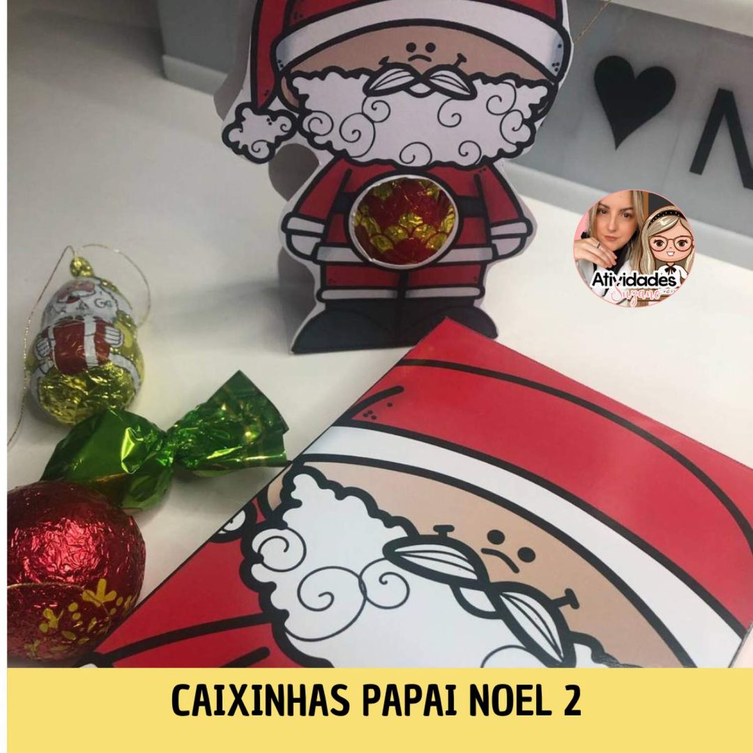 Caixinhas papai Noel 2
