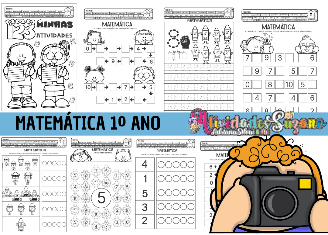 Apresentação dos números - 1º ano