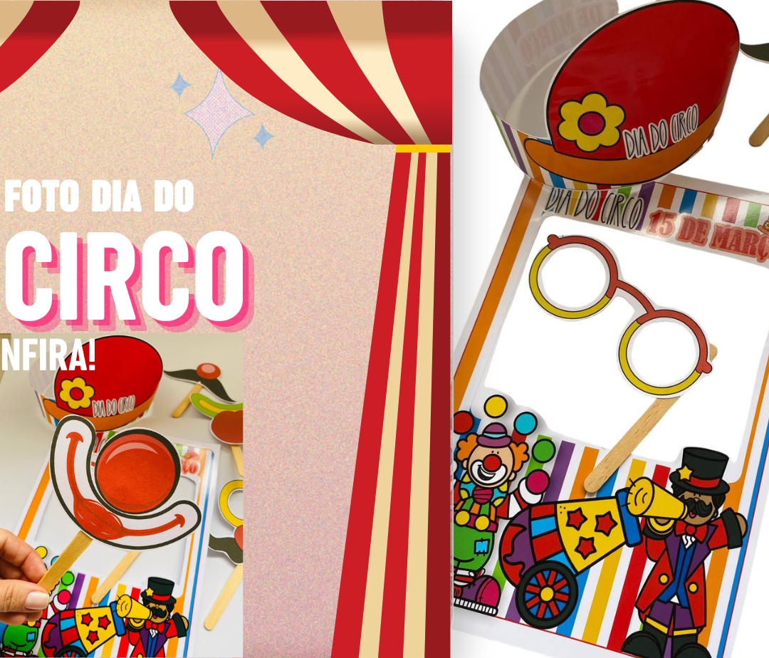 Kit de Fotos de Circo