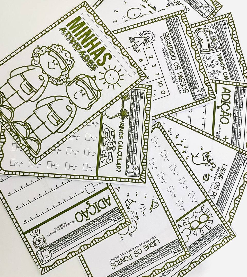 Kit de Atividades de Matemática para o 1º Ano: Uma Abordagem Divertida e Interativa!