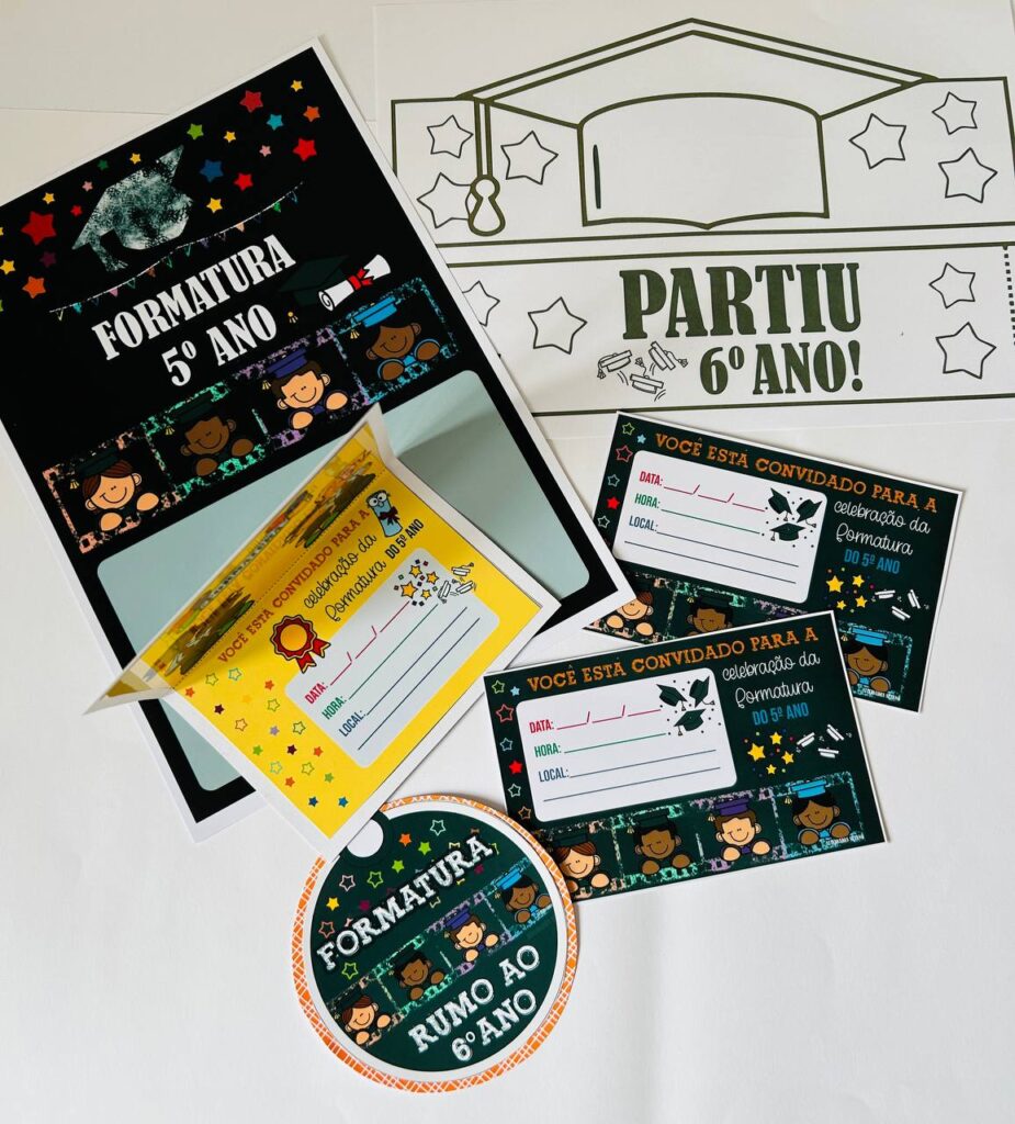 Kit Formatura do 5º Ano – Loja atividades Suzano