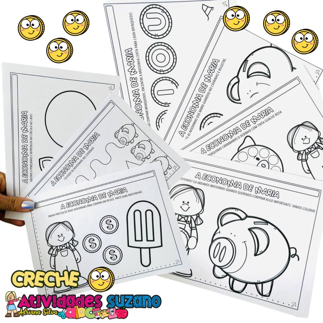 "A Economia de Maria" para Creche/Educação Infantil