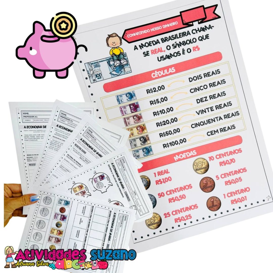 A Economia de Maria" para o 2º Ano - 11 Páginas