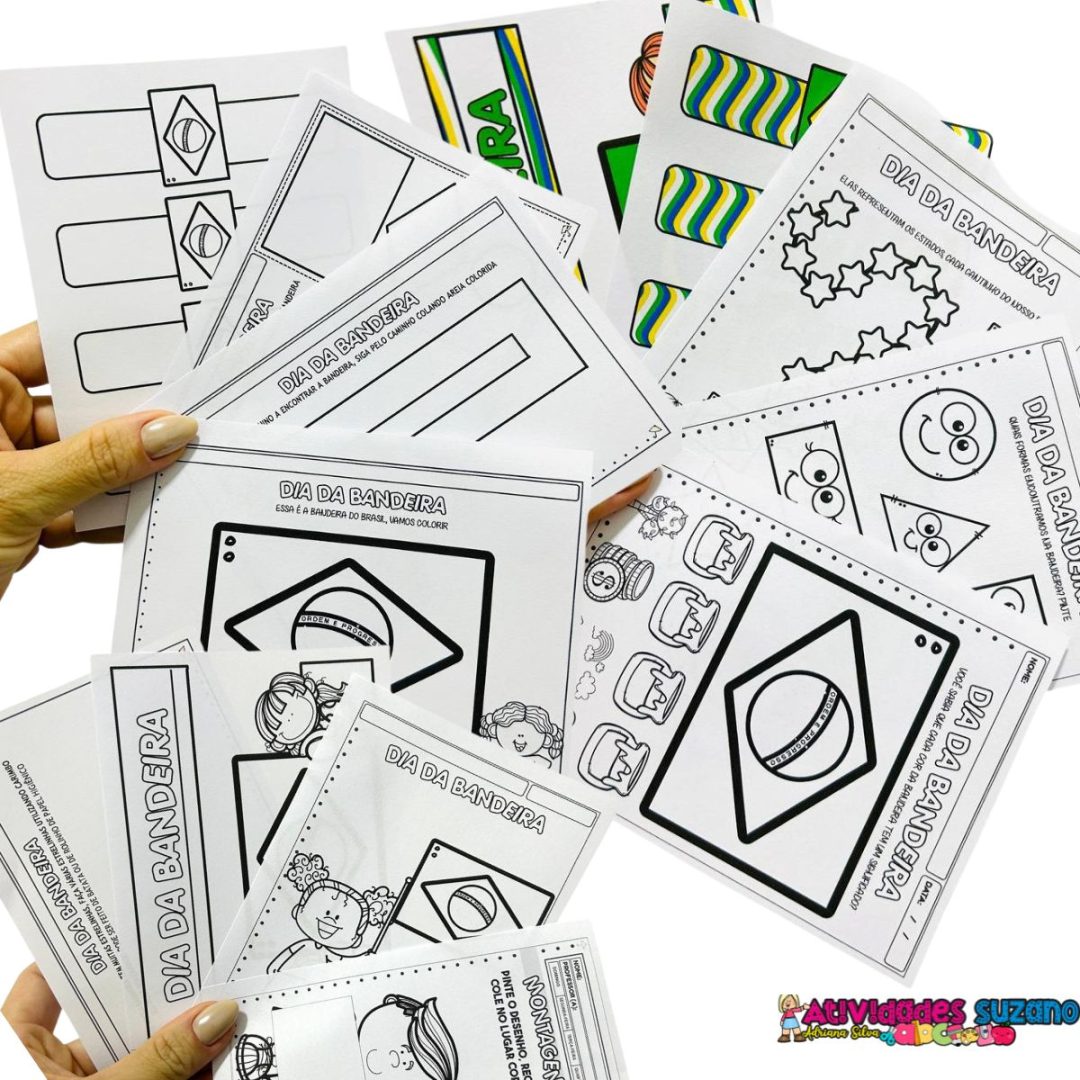 Atividades para o Dia da Bandeira-Educação Infantil