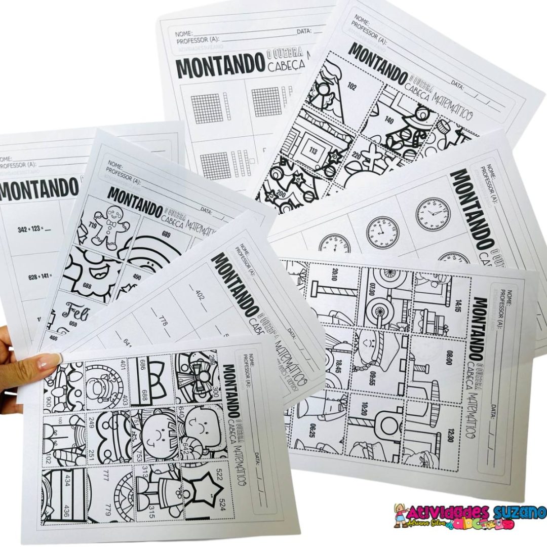 Atividades Matemáticas de Natal: Operações e Quebra-Cabeça para Imprimir!