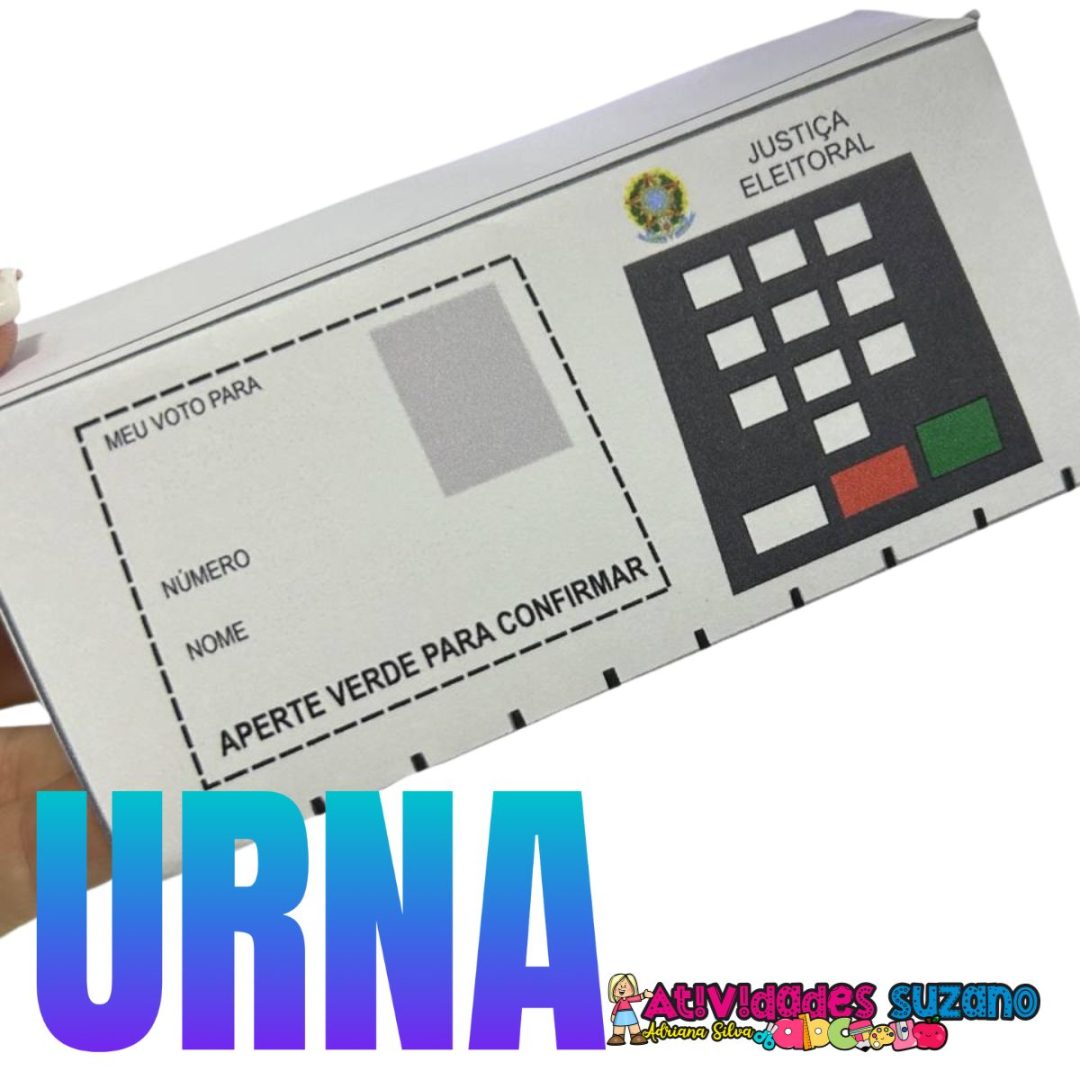 Urna Eletrônica – Explicando o Significado das Eleições para Crianças