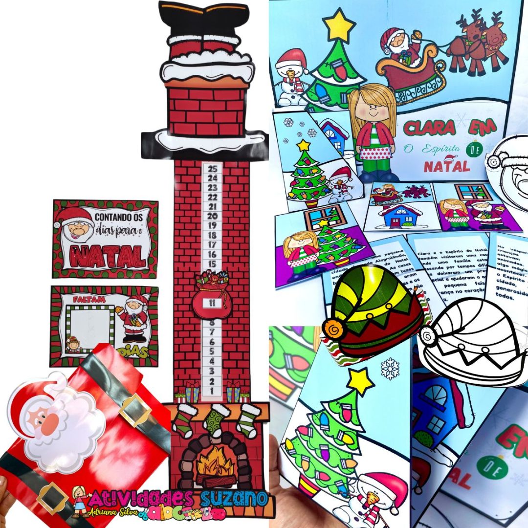 Kit de Natal Comercial em PDF: 'Clara em: O Espírito de Natal' e muito mais!