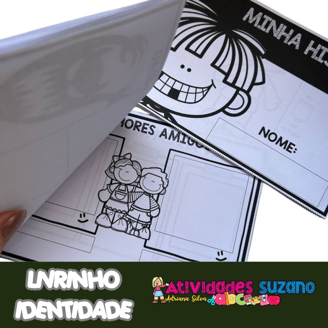 Livrinho Sobre Identidade – Perfeito para o Volta às Aulas!