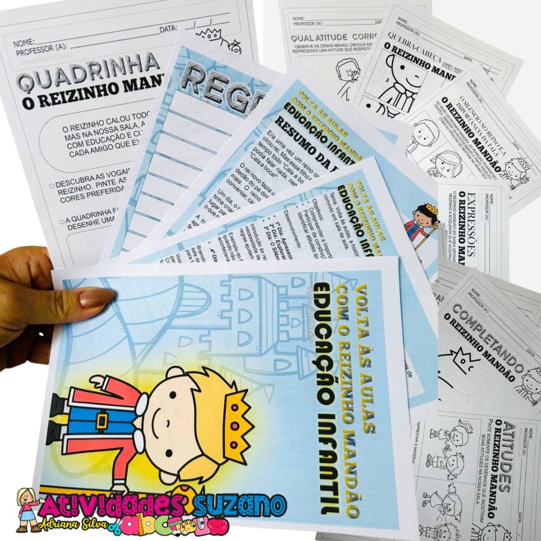 Educação Infantil - Volta às Aulas com "O Reizinho Mandão"