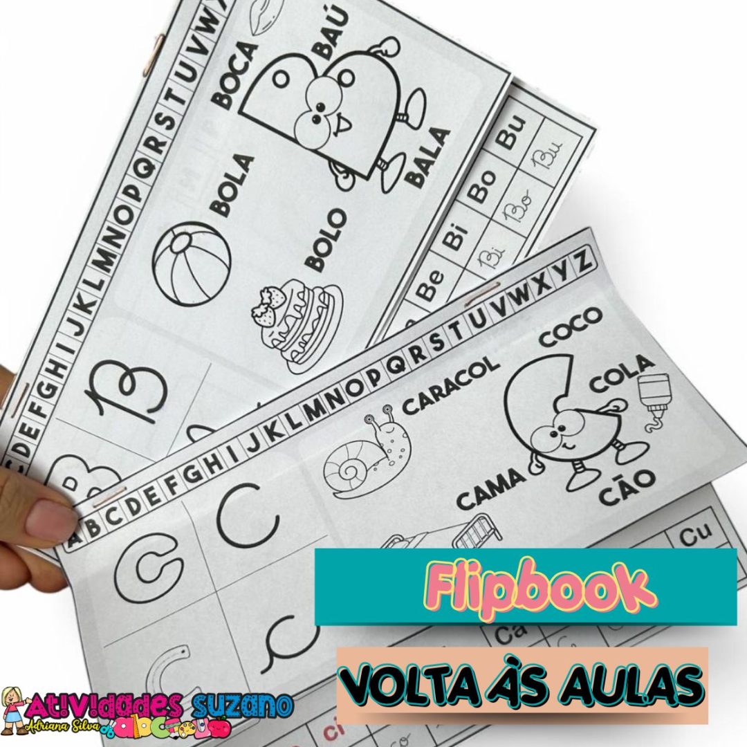 Flipbook das Sílabas – Aprendendo de Forma Interativa!