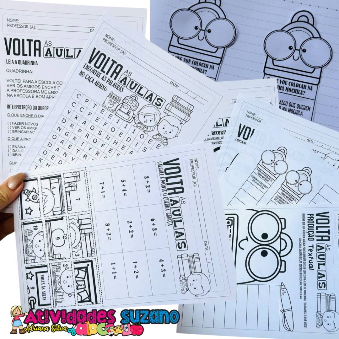 Kit Volta às Aulas - 1º Ano