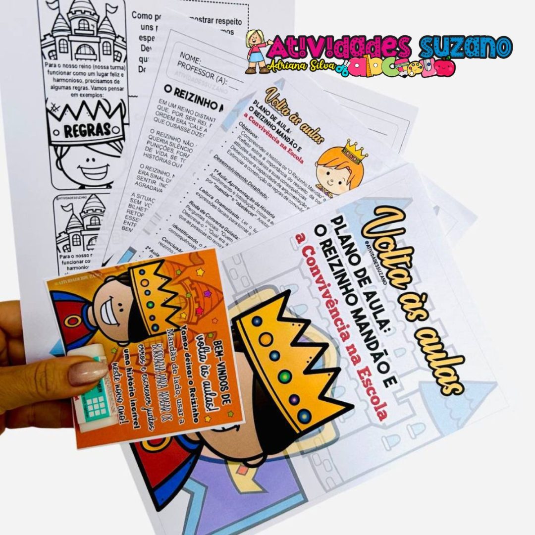 Aprendendo com o Reizinho Mandão (3º ano+)