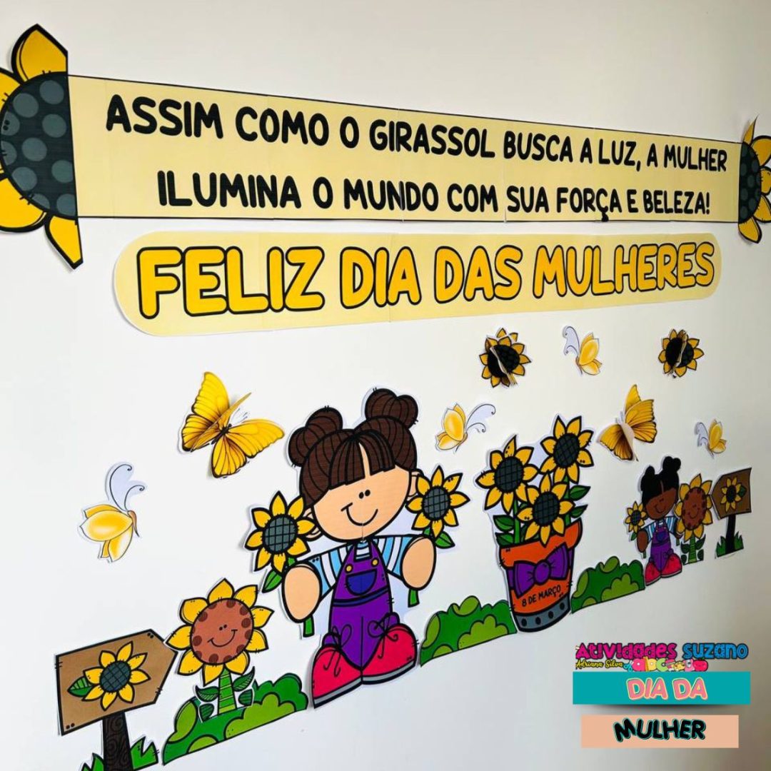 Painel Girassol - A Força e Resiliência das Mulheres