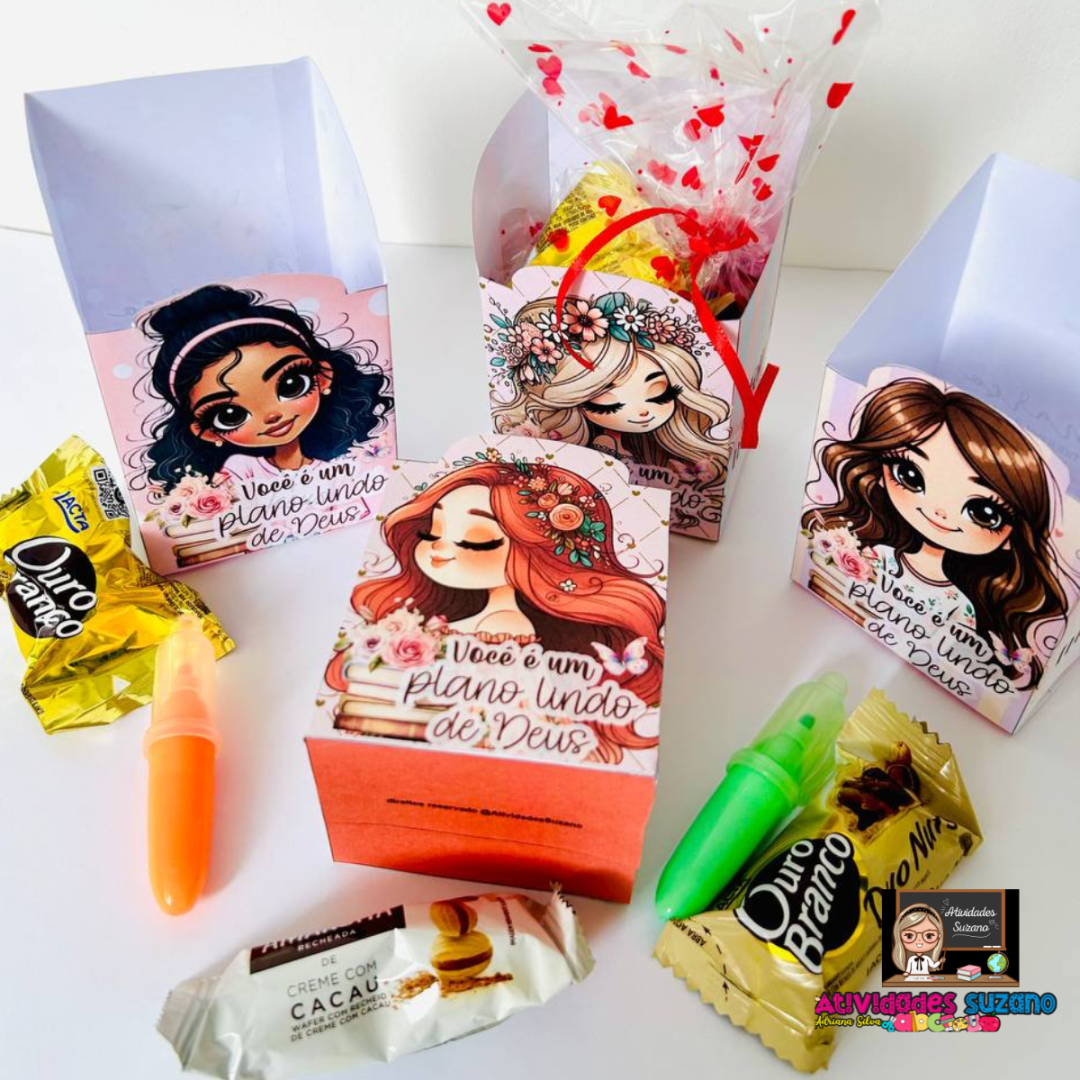 Kit Caixinhas Dia das Mulheres – Um mimo especial feito com carinho!