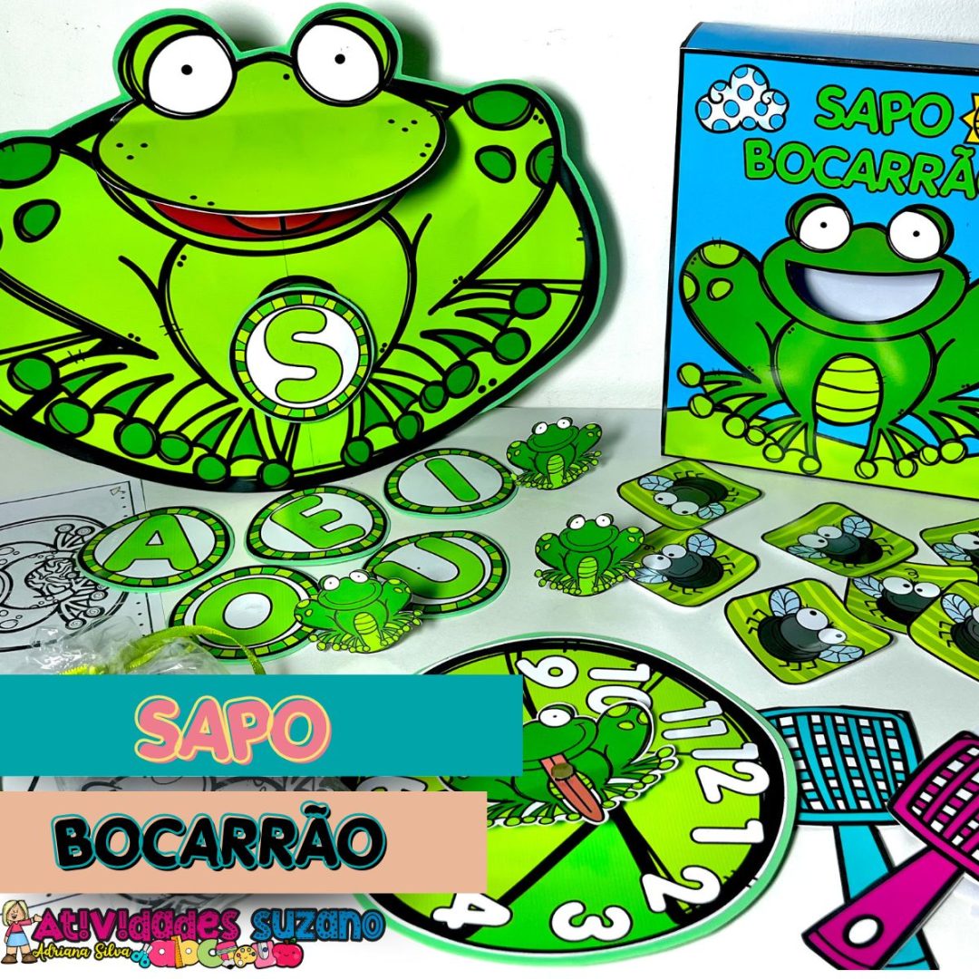 Atividades do Sapo Bocarrão
