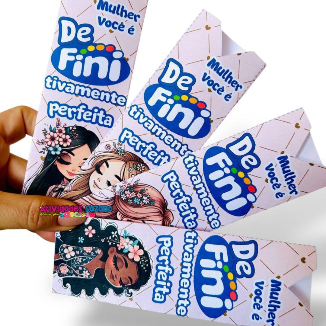 Caixinhas para o Dia Internacional das Mulheres