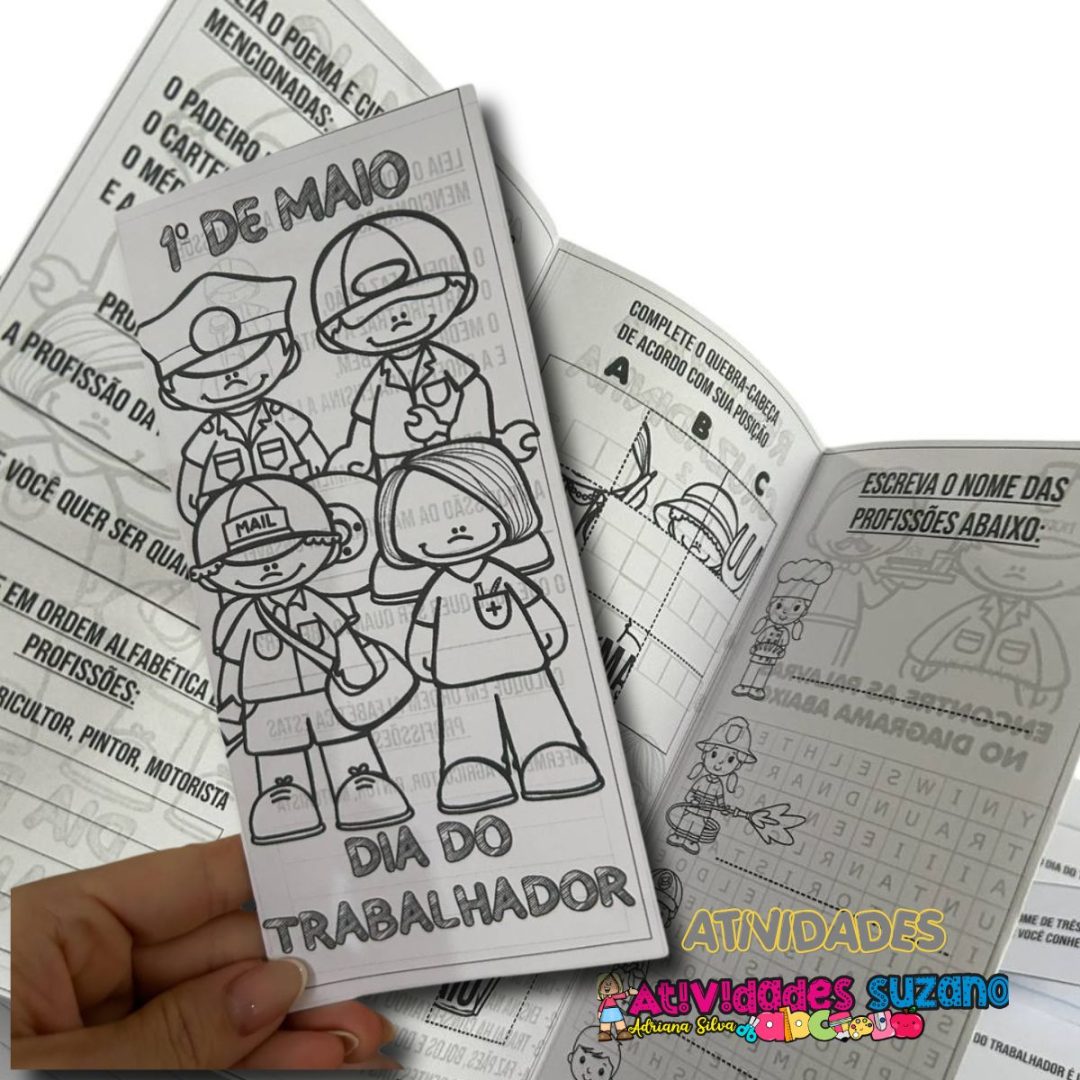 Atividades sobre o 1º de Maio: Dia do Trabalho - corrigido