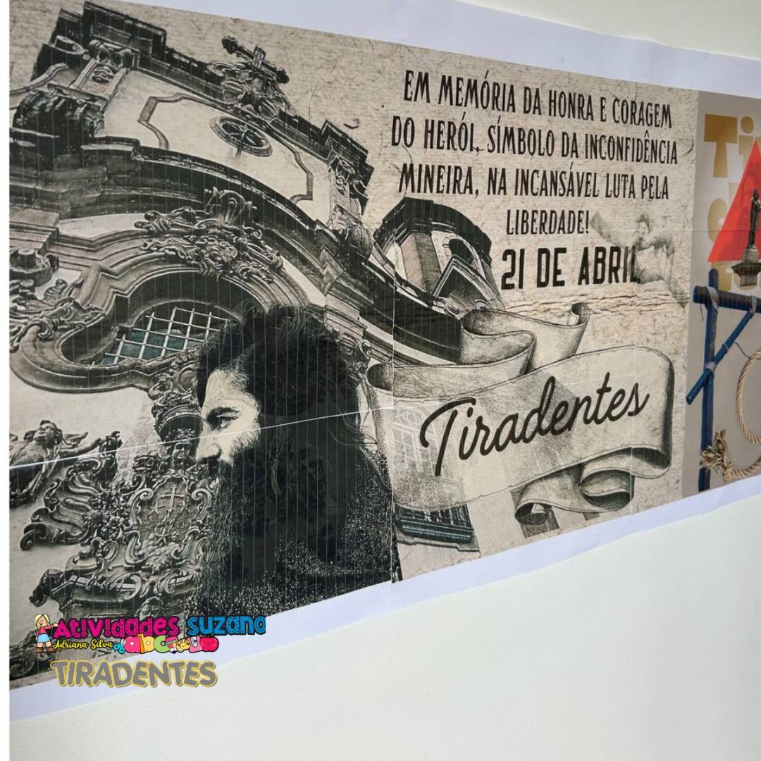 Painel Dia de Tiradentes – PDF Prontinho para Imprimir!