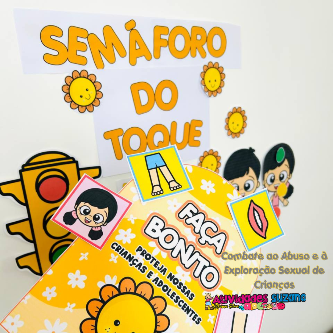 Atividades, Painel e Luva para o Dia 18 de Maio- Dia Nacional de Combate ao Abuso e à Exploração Sexual de Crianças e Adolescentes