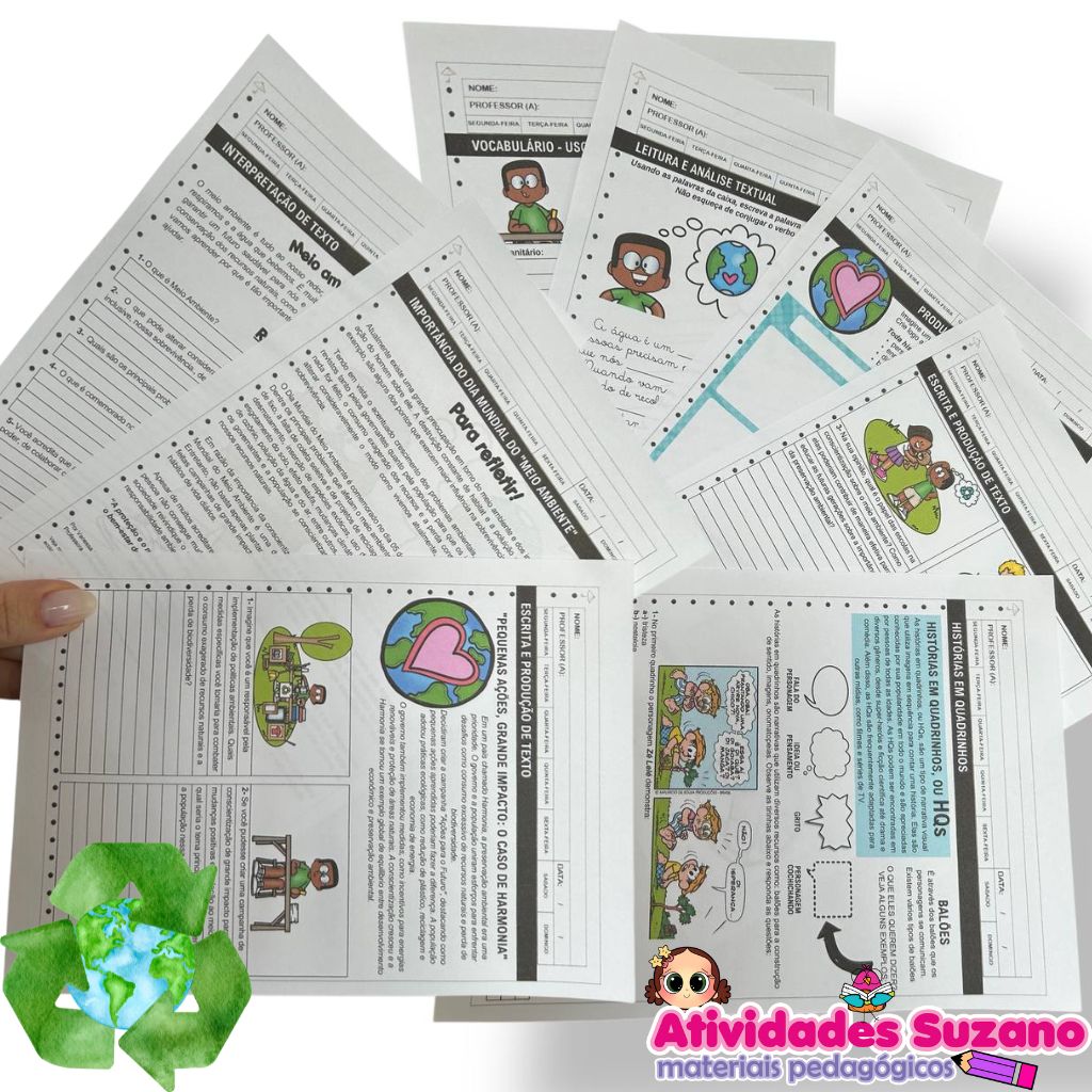 Atividades para o Dia do Meio Ambiente – 5º ano