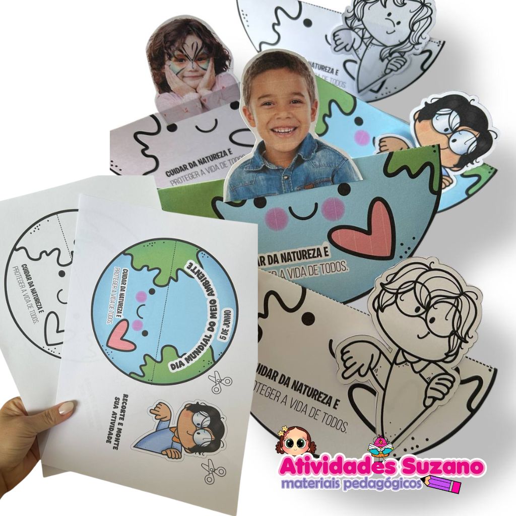 Lembrancinha Dia Internacional do Meio Ambiente