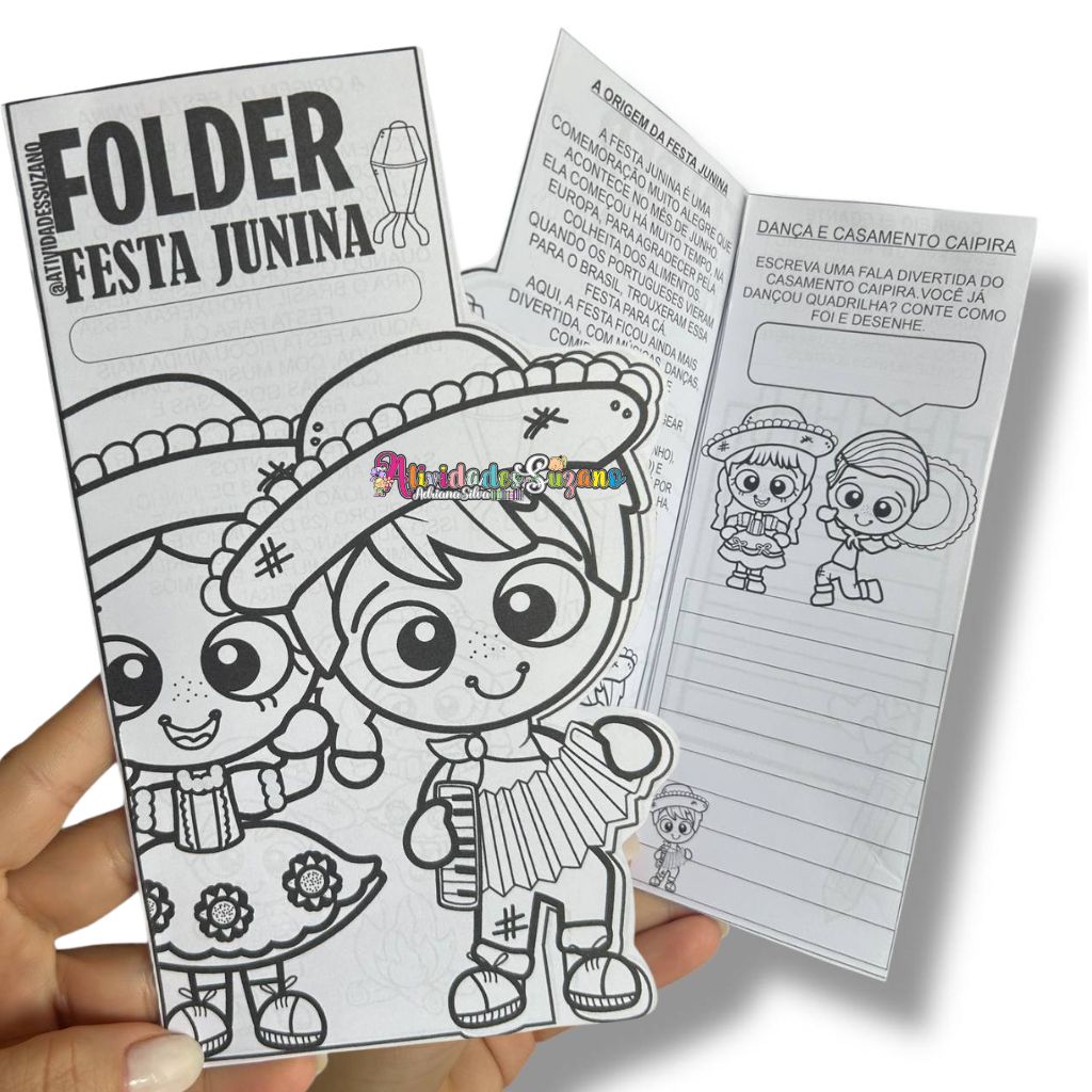 Folder Festa Junina – Atividades Lúdicas e Divertidas