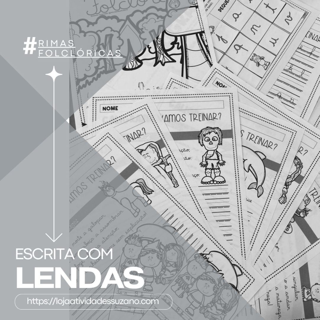Rimas Folclóricas Caligráficas: Descubra o Encanto da Escrita com Lendas do Brasil