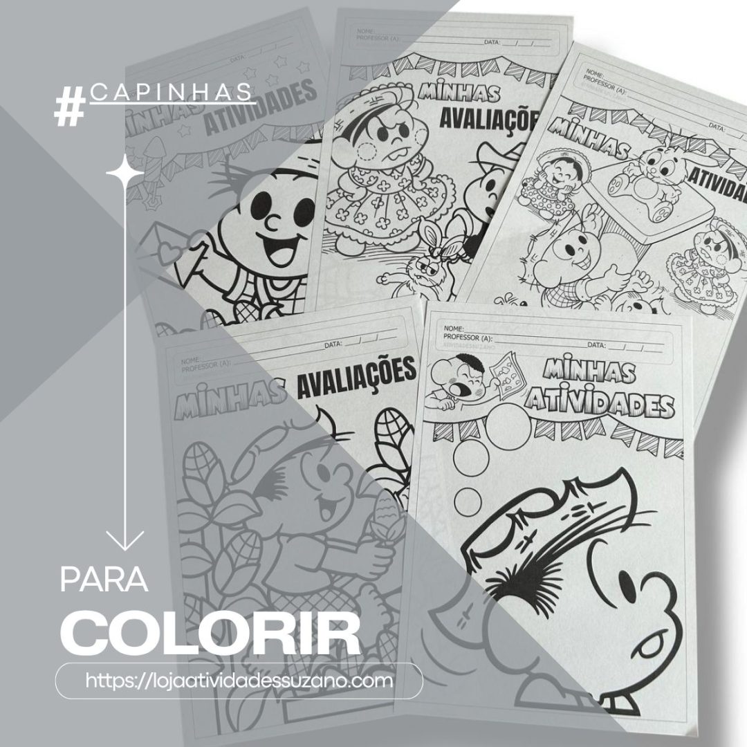 Capinhas Juninas para Imprimir – Minhas Atividades e Minhas Avaliações