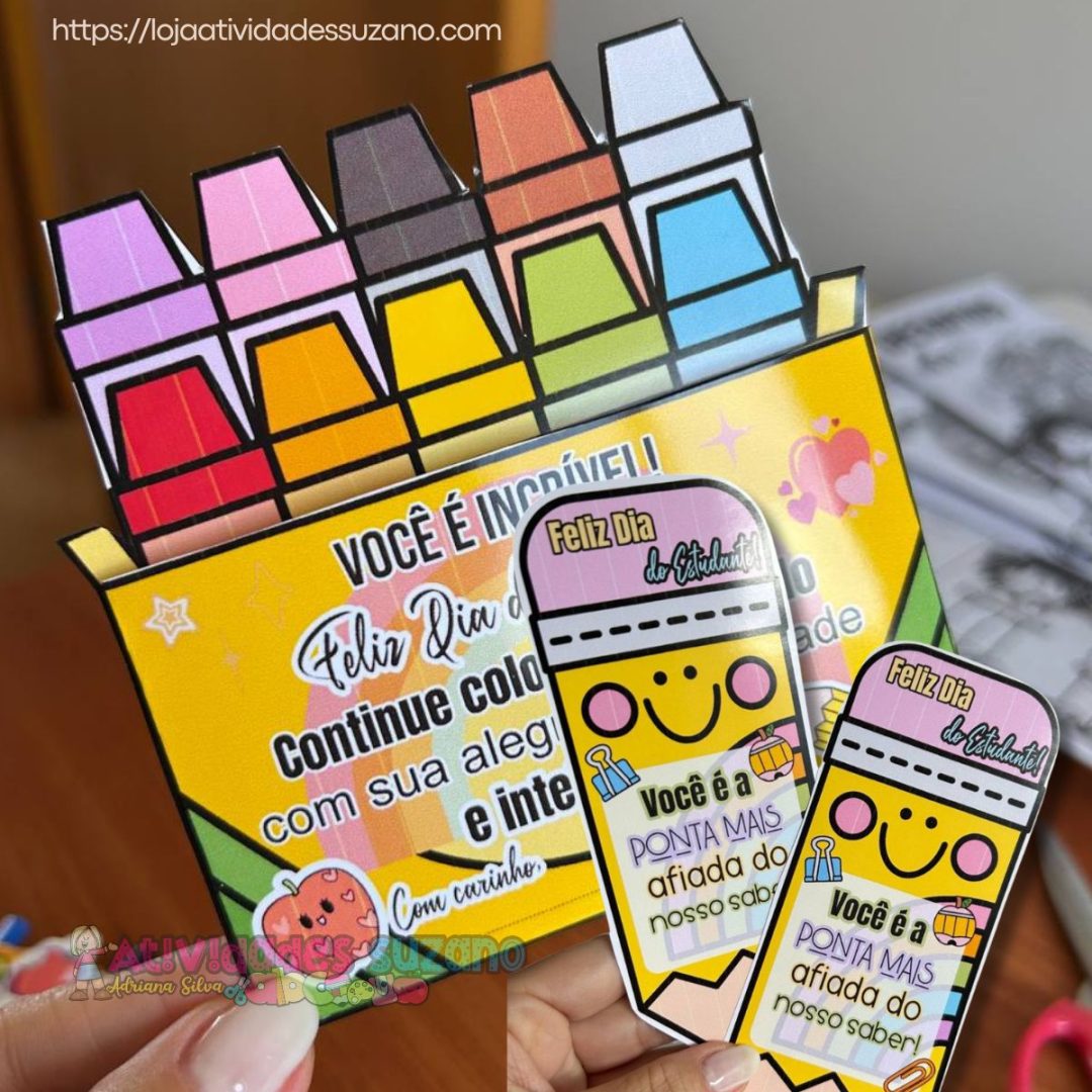 Especial Dia do Estudante – Cartões Criativos e Encantadores!