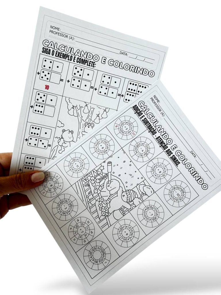 10 Atividades de Matemática Bobbie Goods – Loja atividades Suzano