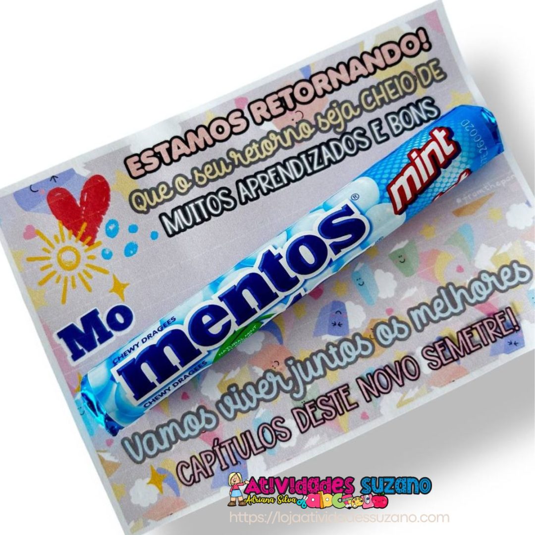 VOLTA ÀS AULAS COM CARINHO!