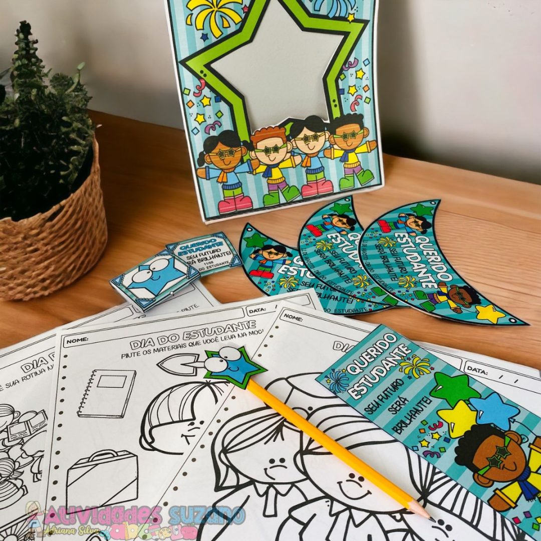 KIT ESPECIAL DIA DO ESTUDANTE – PRONTO PARA IMPRIMIR!