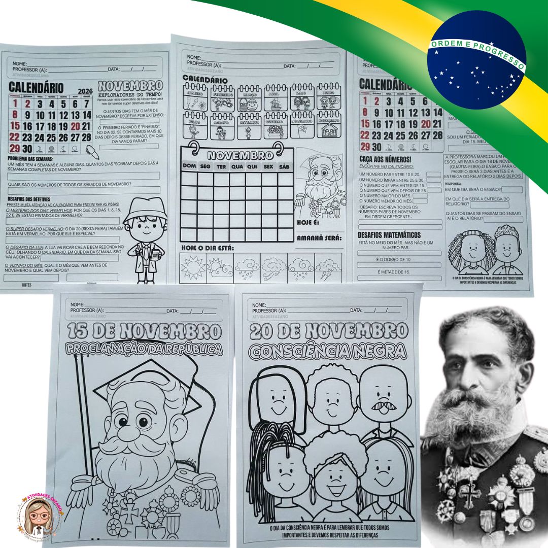 Calendário novembro - CORRIGIDO!