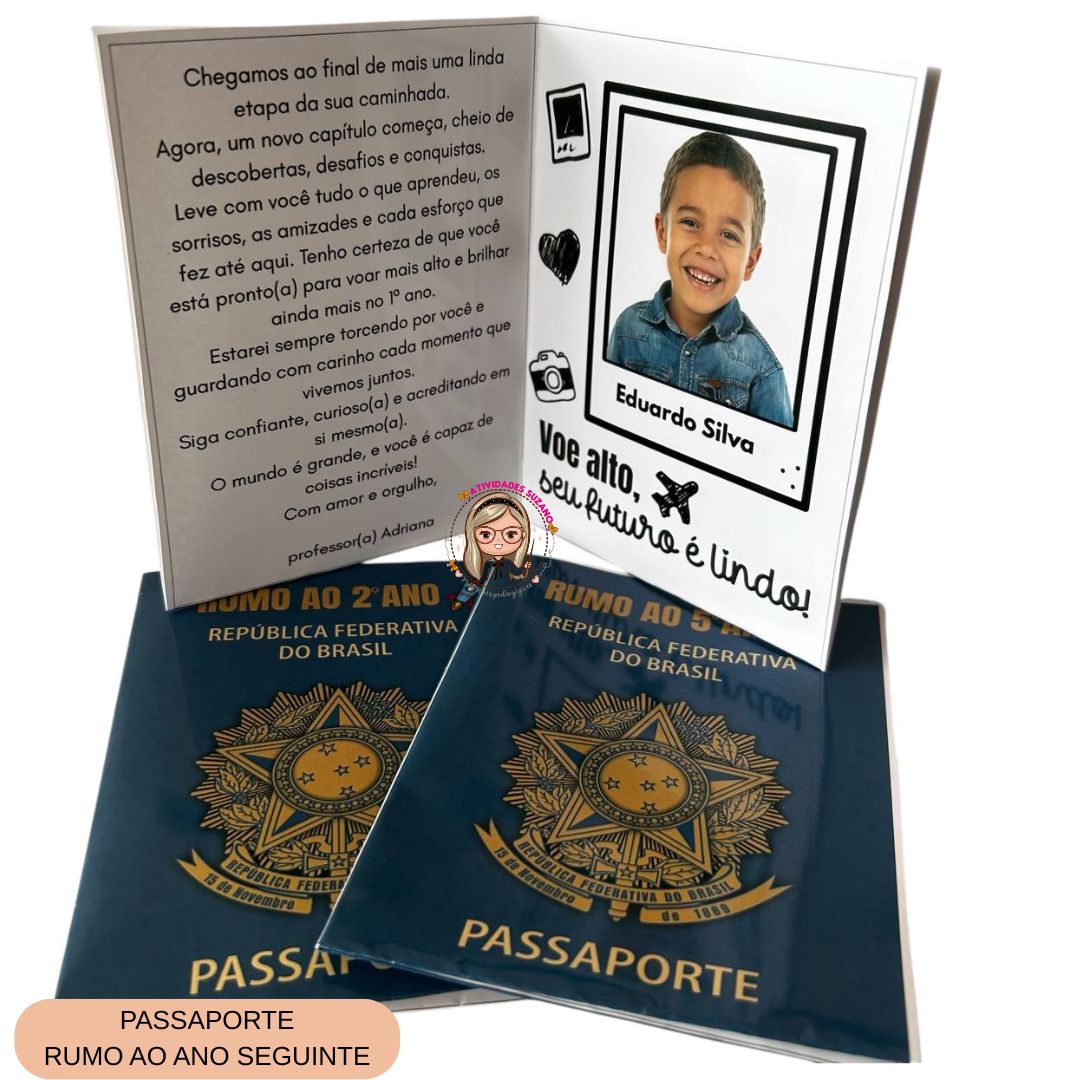 PASSAPORTE RUMO AO PRÓXIMO ANO – DO 1º AO 6º ANO