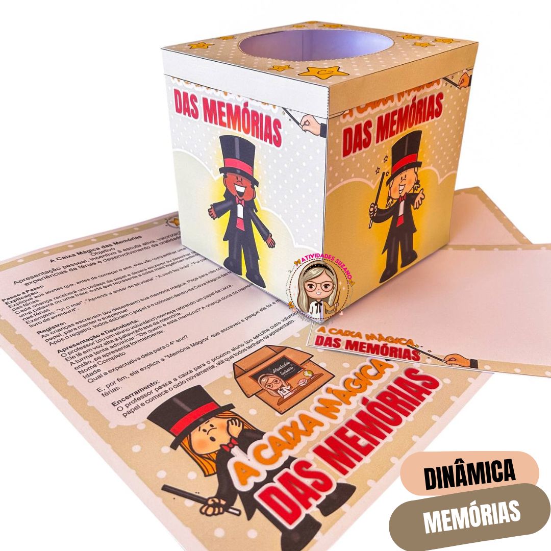 Dinâmica- A Caixa Mágica das Memórias!
