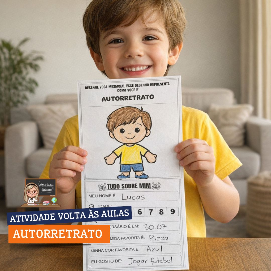 ATIVIDADE “TUDO SOBRE MIM”