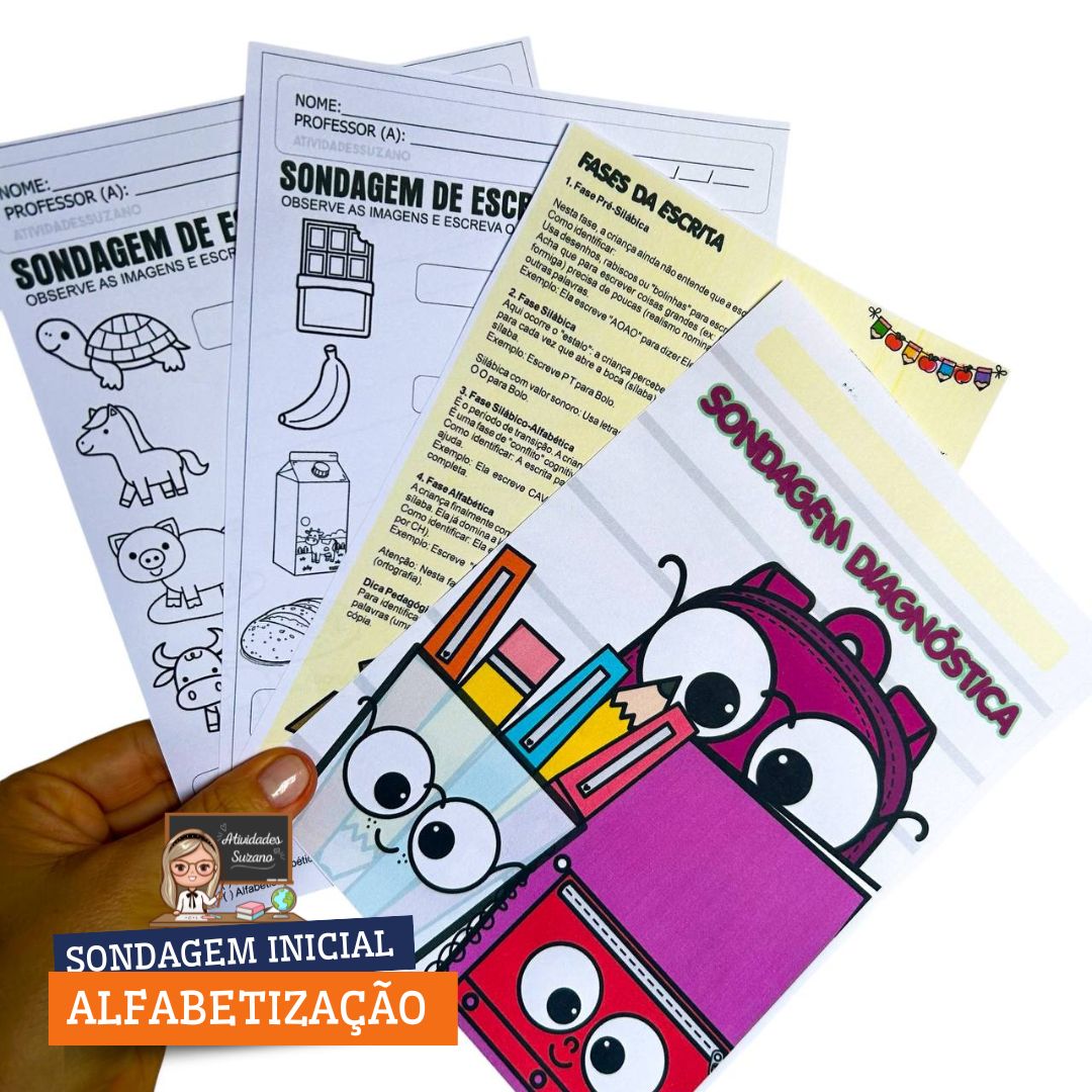 SONDAGEM DIAGNÓSTICA DE ALFABETIZAÇÃO