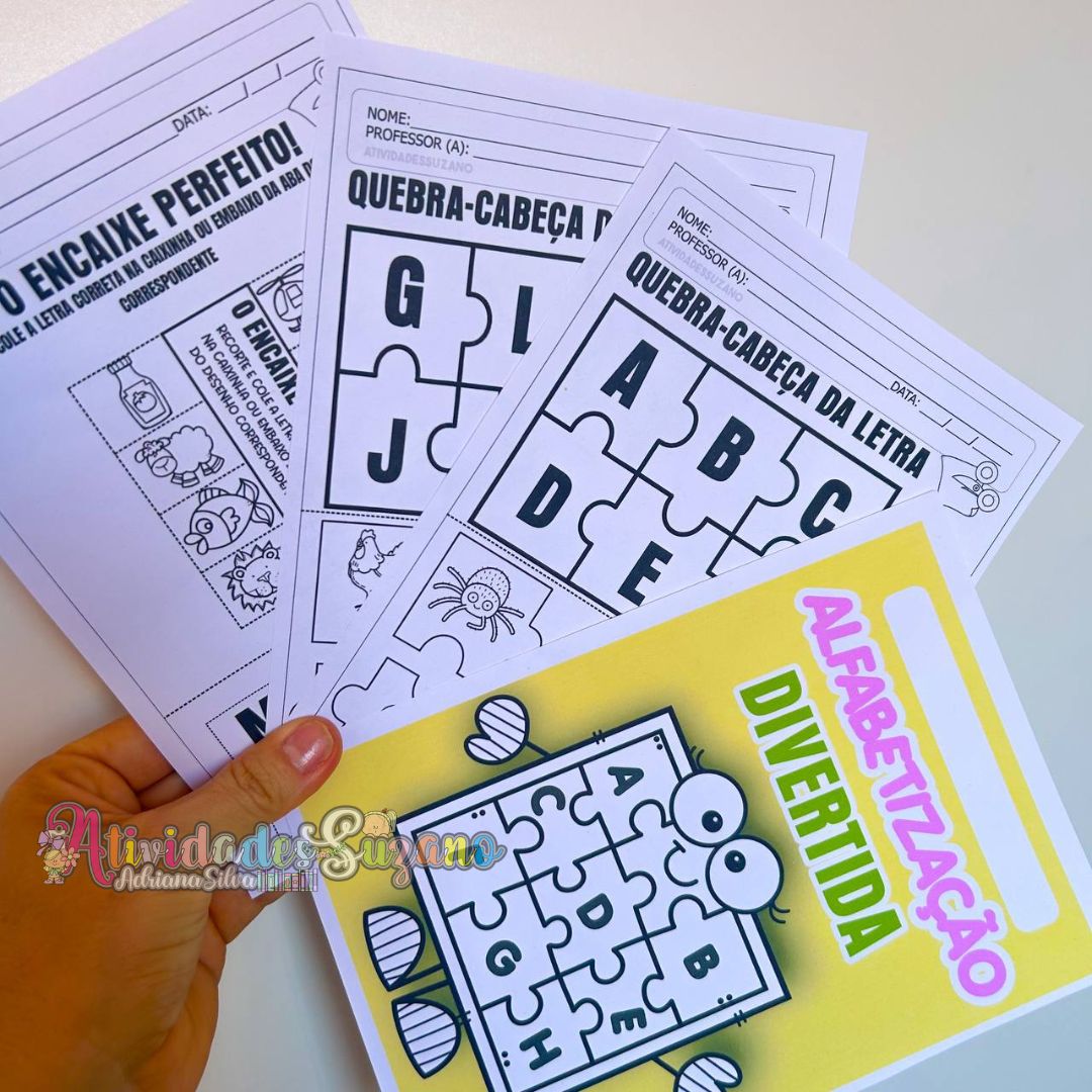 ALFABETIZAÇÃO LÚDICA – APRENDA BRINCANDO!