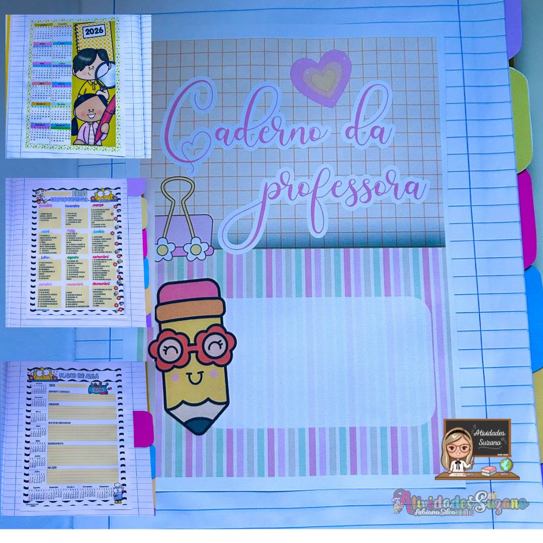 Caderno do Professor 2026 – Simples, prático e completo!