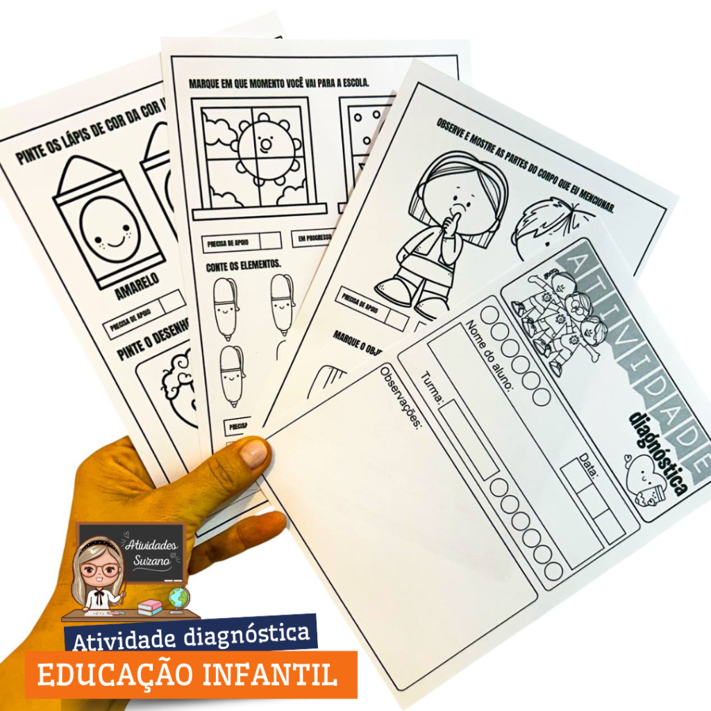 Sondagem Diagnóstica Educação Infantil – Loja atividades Suzano