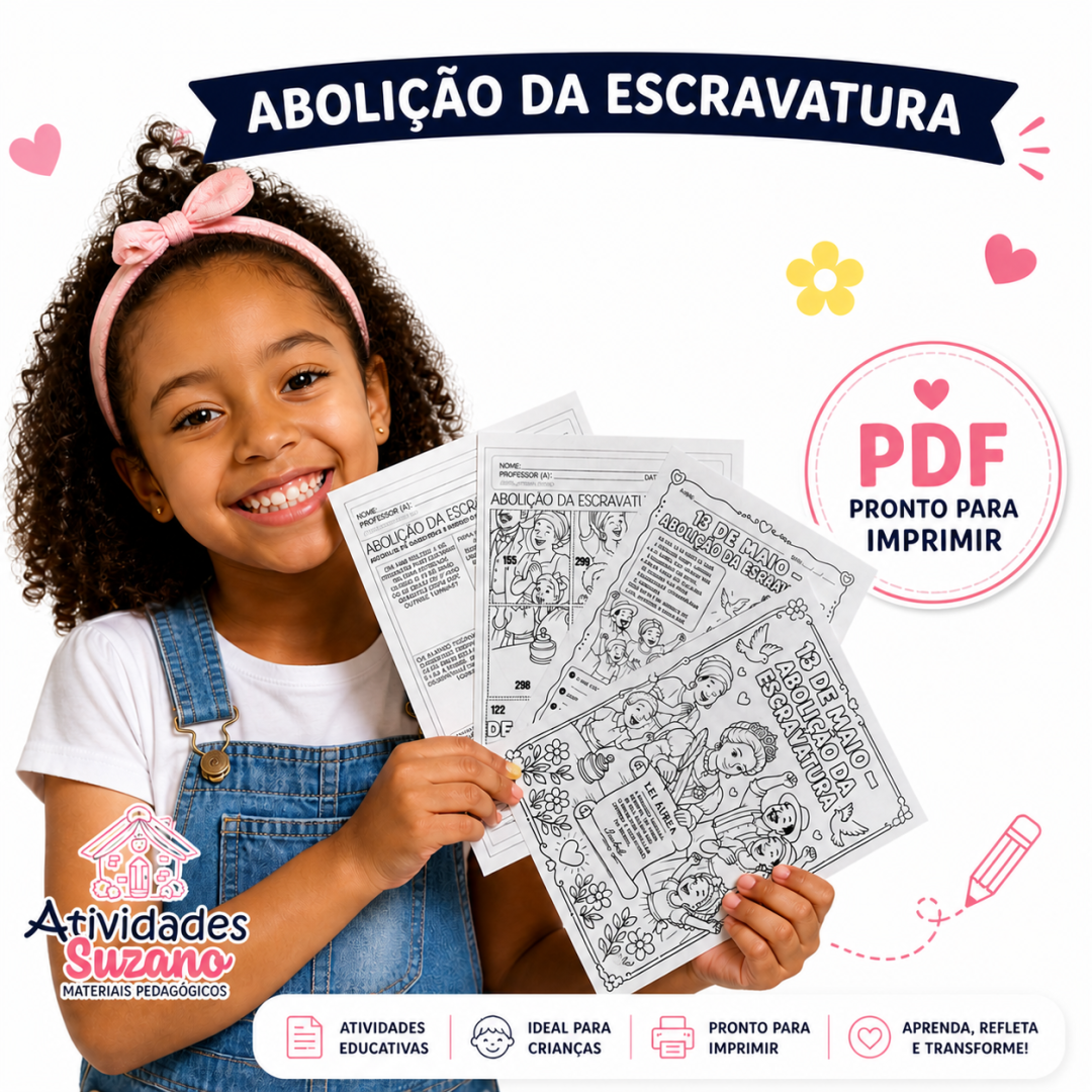 13 DE MAIO – ABOLIÇÃO DA ESCRAVATURA - QUEBRA-CABEÇA