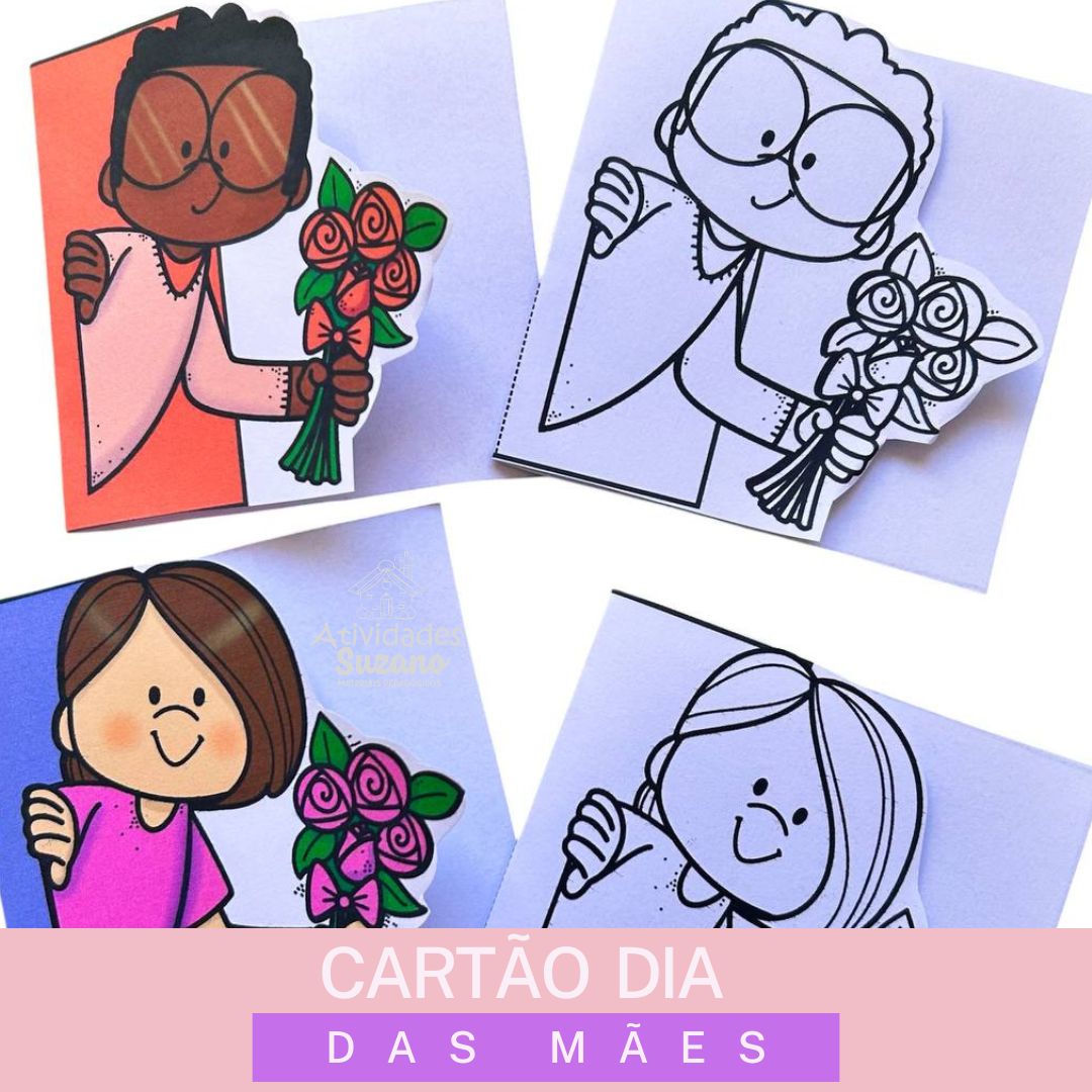5 Cartões Criativos para o Dia das Mães