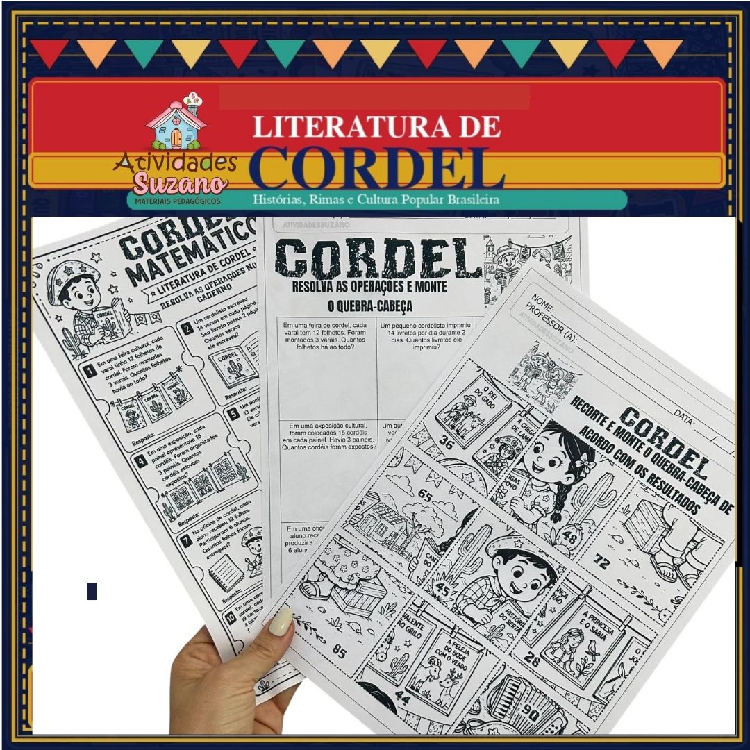 Literatura de Cordel de forma divertida e significativa