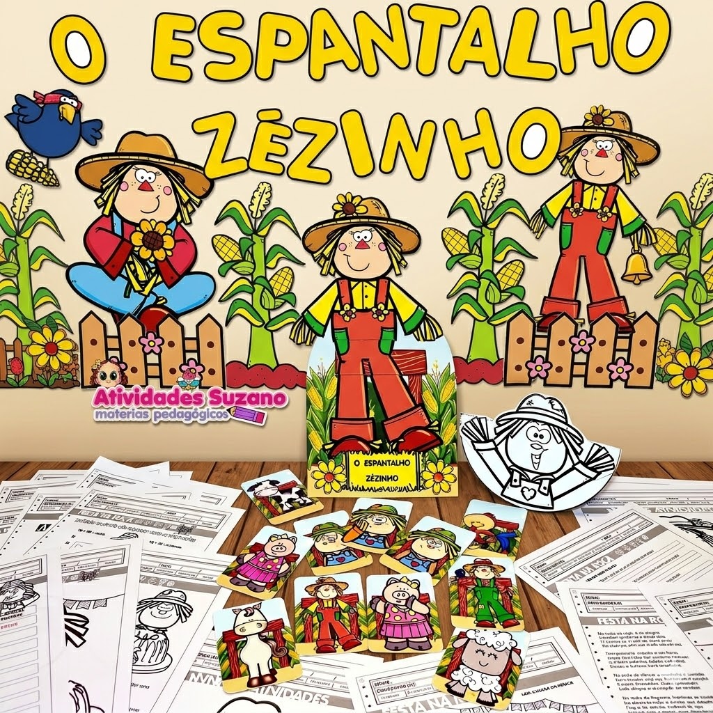 Kit de Atividades e Recursos - Festa na Roça
